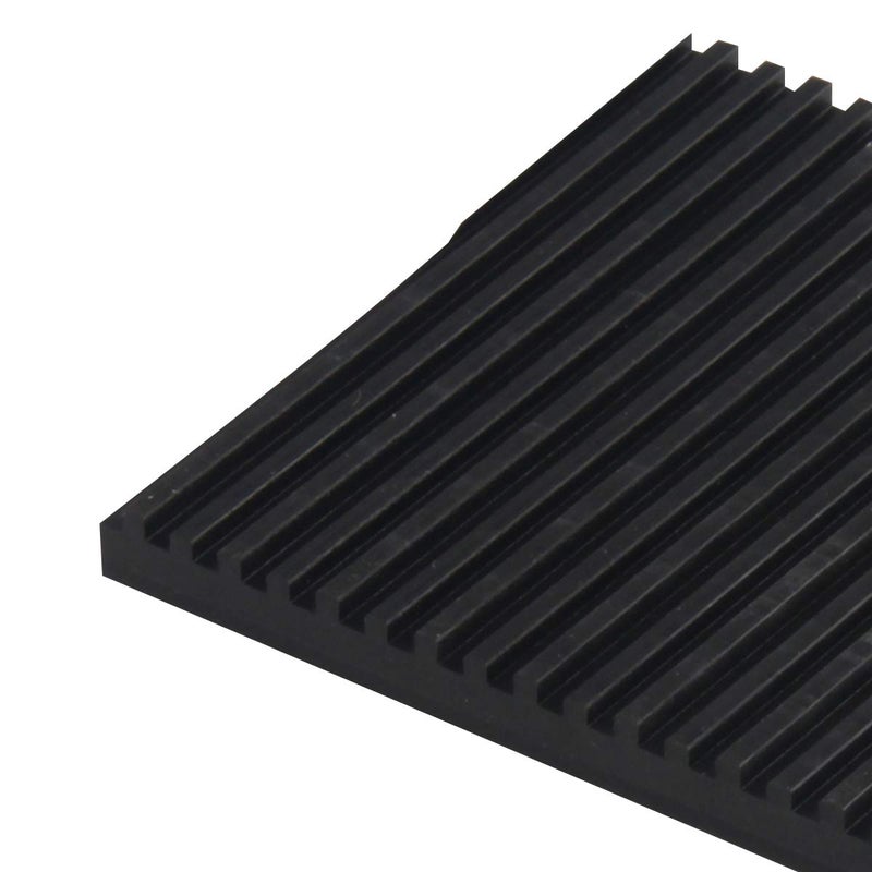 Air Jade Rubber Anti Vibration Pads, 4 x 4 x 3/8 inches Heavy Duty All-Rubber Vibration Isolation Mats for HVAC, Compressors, Treadmills, Air Conditioner Units, Washer, 4 Pack - Image 3